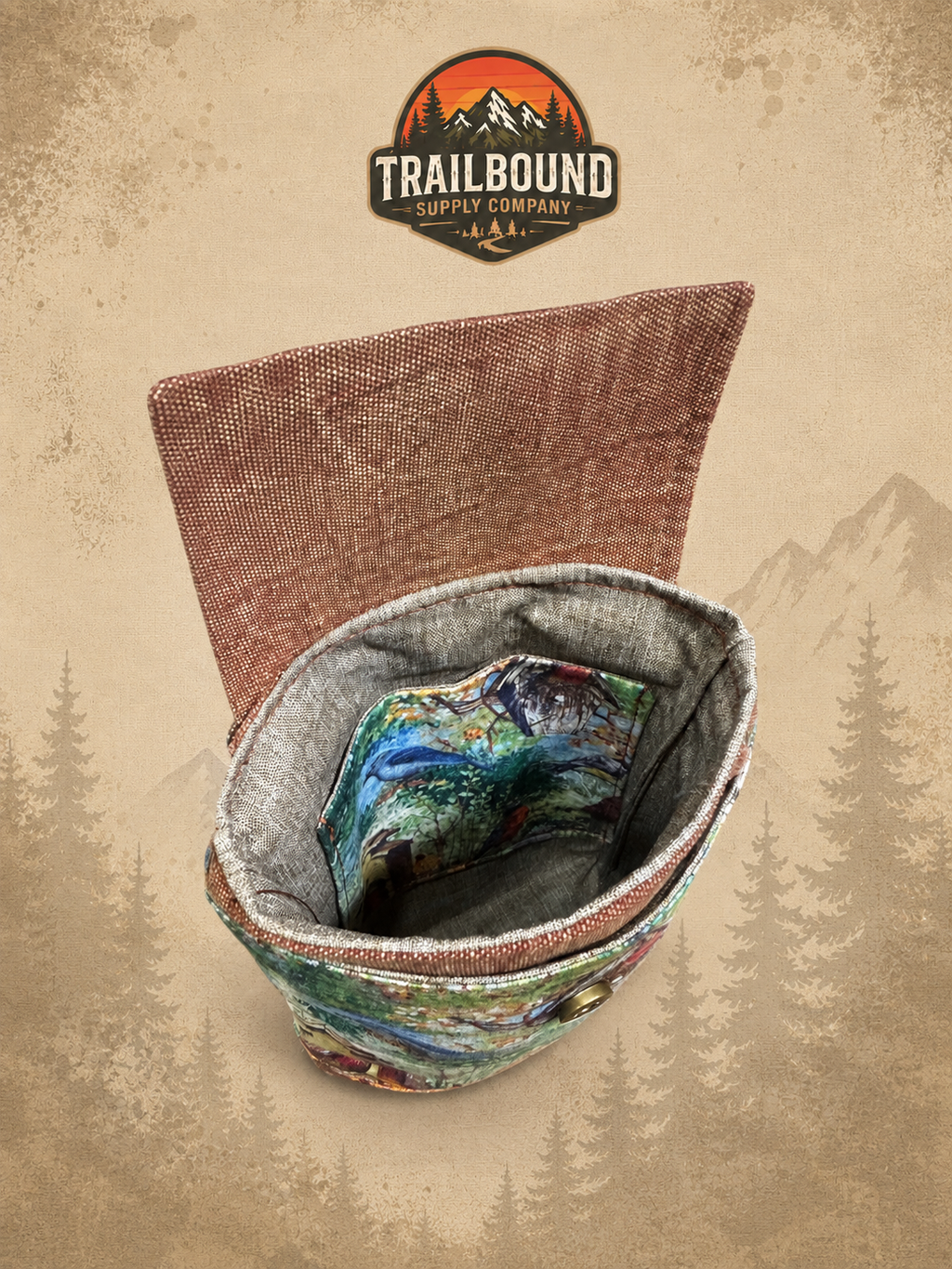 TrailBound Crossbody Phone Bag – Bird